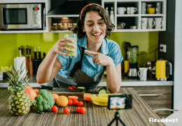 Social Media Link Ernährung